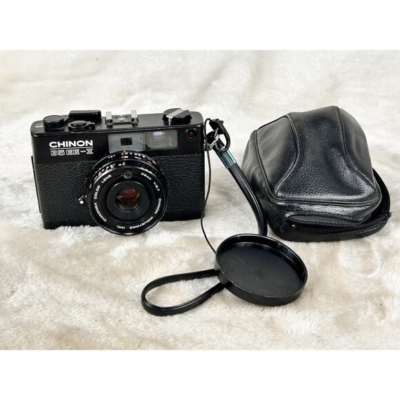 Chinon 35EE-ii Rangefinder Camera Made In Japan Vintage Film With 38mm Lens - Picture 1 of 7